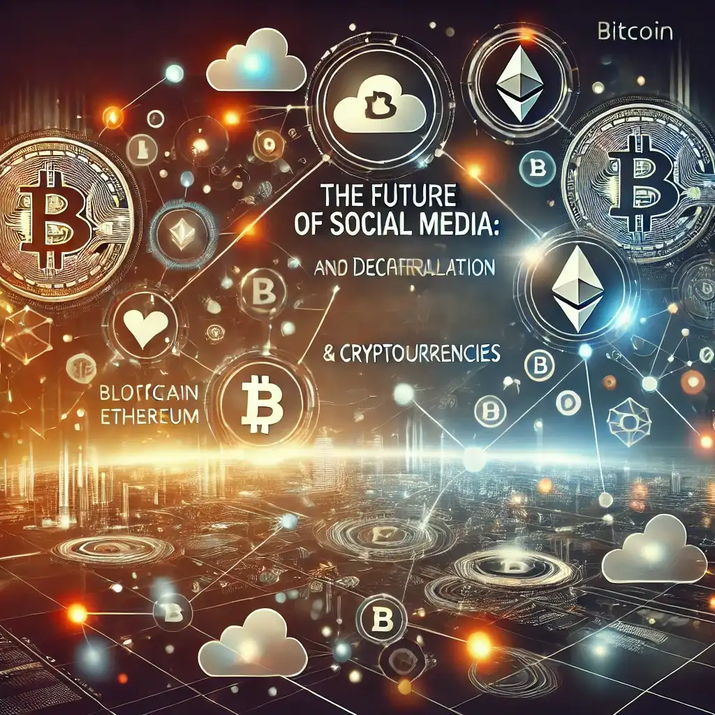 Decentralized social media and cryptocurrency integration